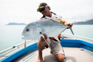 Giant trevally are being trialled for stocking in impoundments