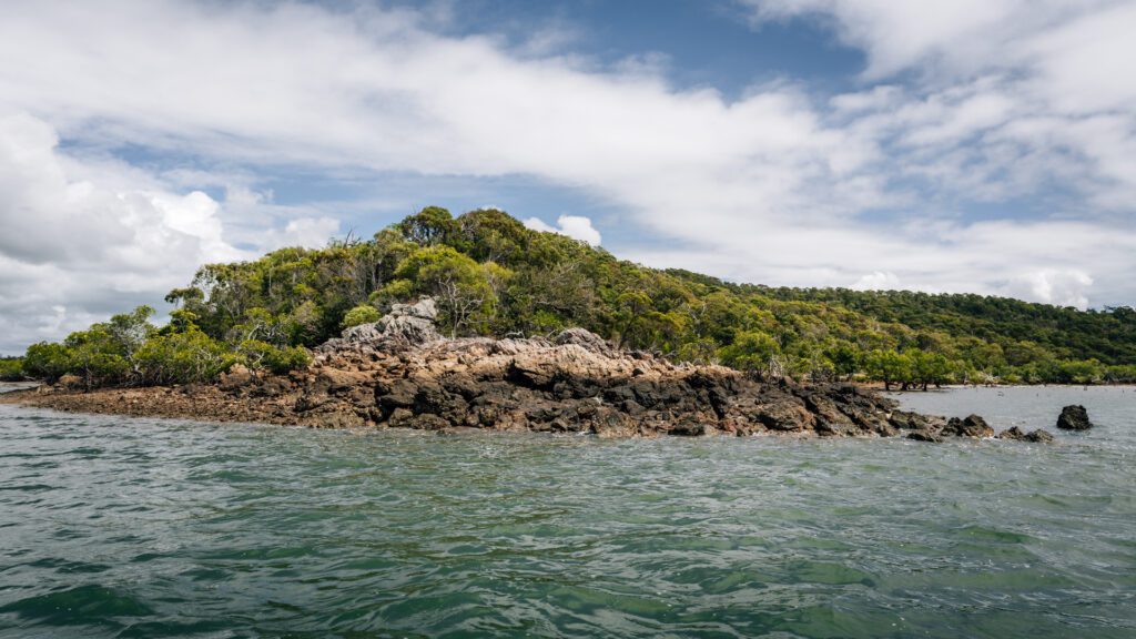 The landscape around Port Clinton provides many fishing opportunities with headlands and rocky spits perfect habitat for estuary cod.