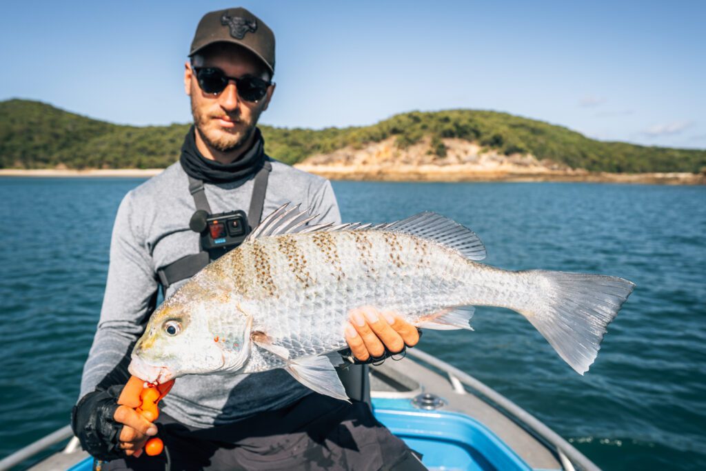 Fishing Port Clinton for Golden Grunter.