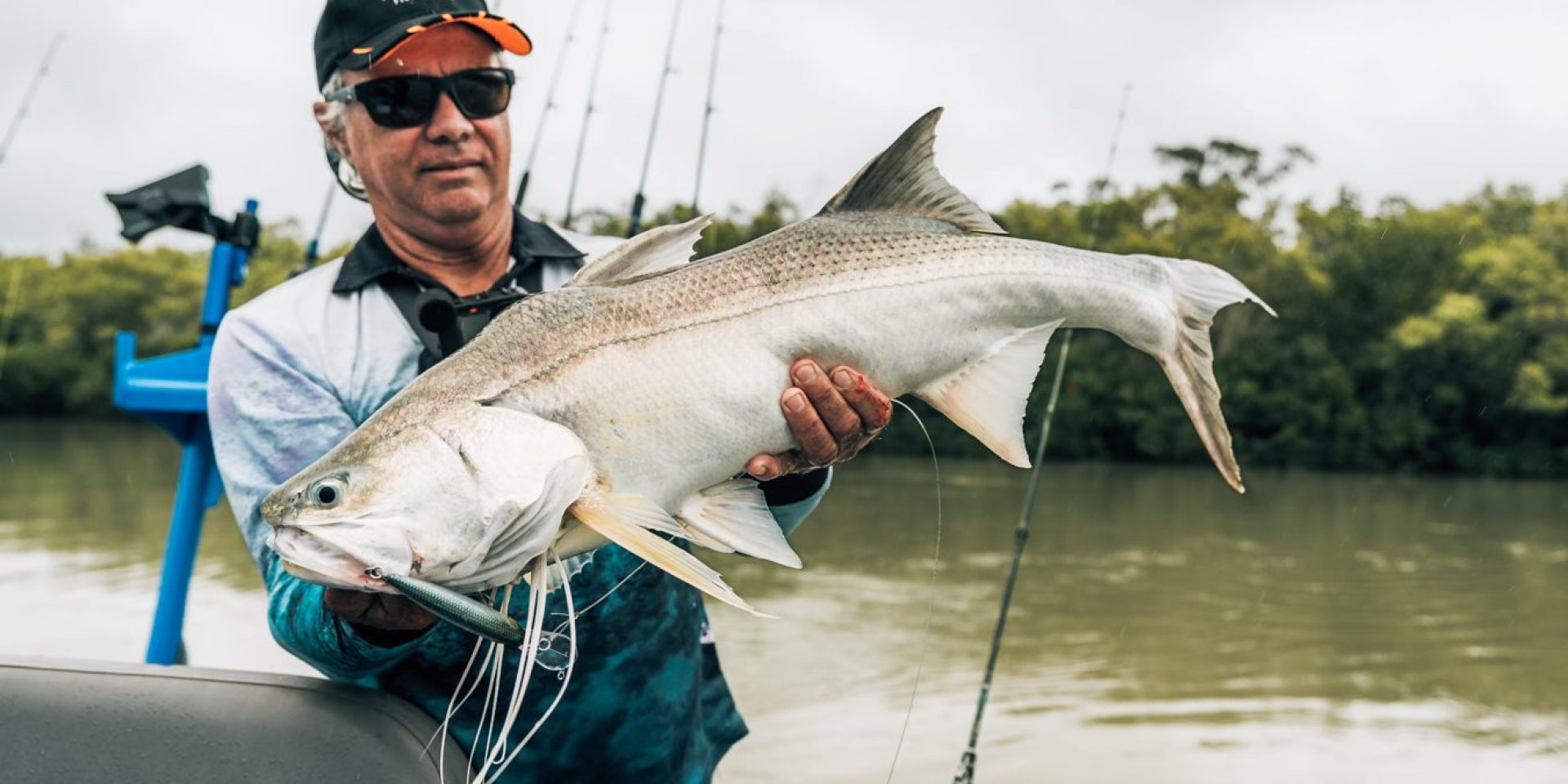 Picked up this threadfin exploring a new fishing location.